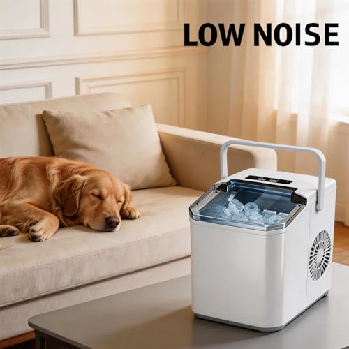 Thumbnail 7 de COZYBRITE Ice Maker Machine Portable Countertop: 14kg/24h, 2 Cube Sizes, Self-Cleaning
