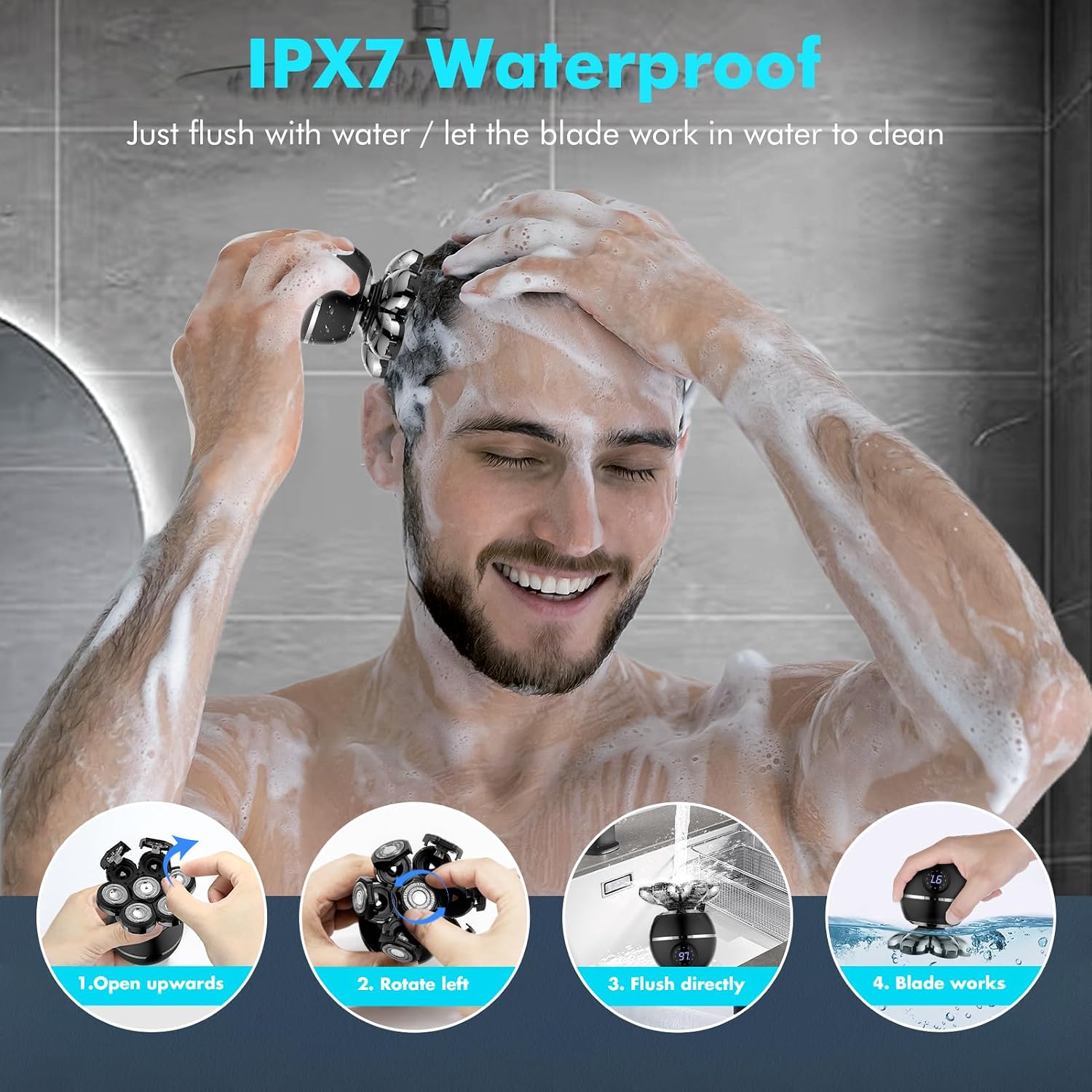 Thumbnail 4 de iWarmbase Head Shaver for Bald Men 2025