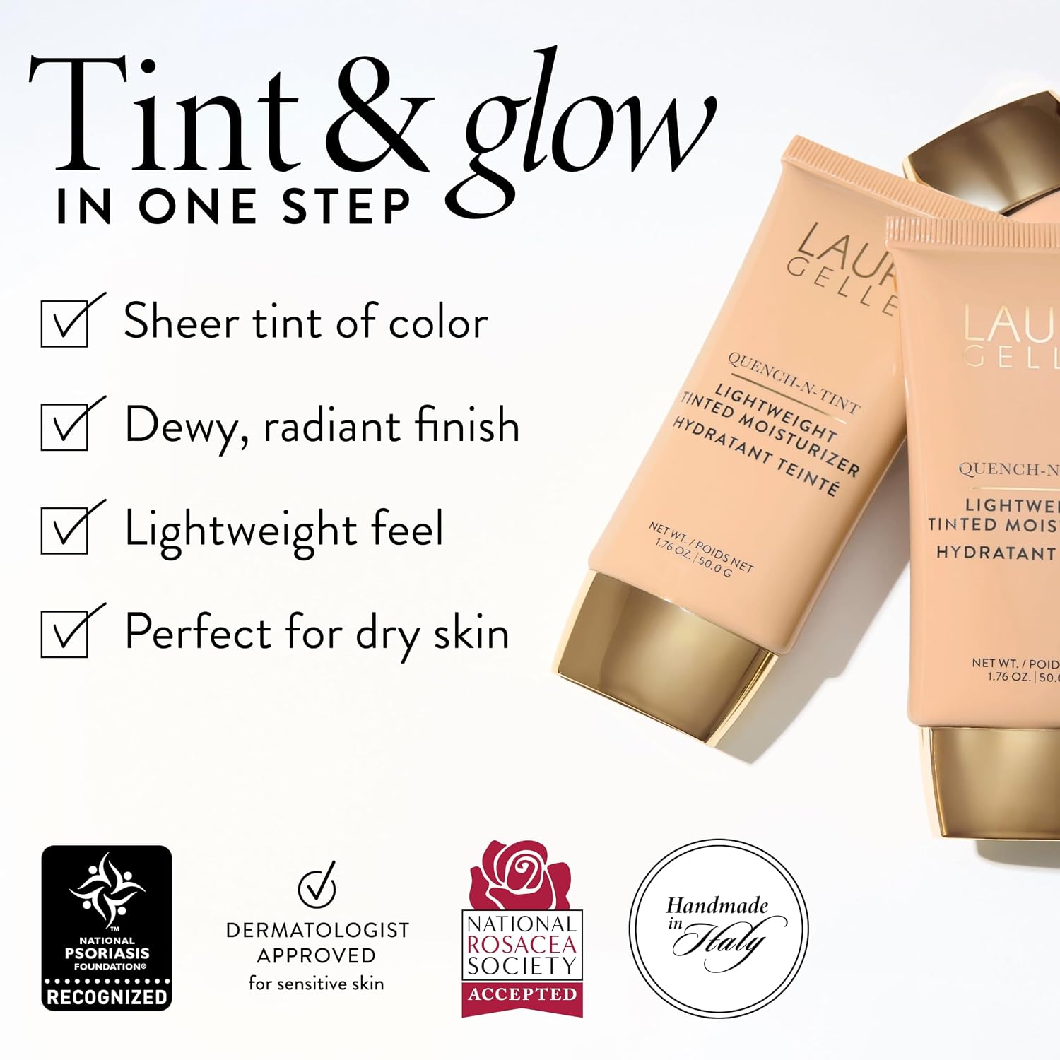 Thumbnail 4 de Laura Geller Beauty Quench-n-Tint Tinted Moisturizer (Sheer to Light) – 03 Light/Medium