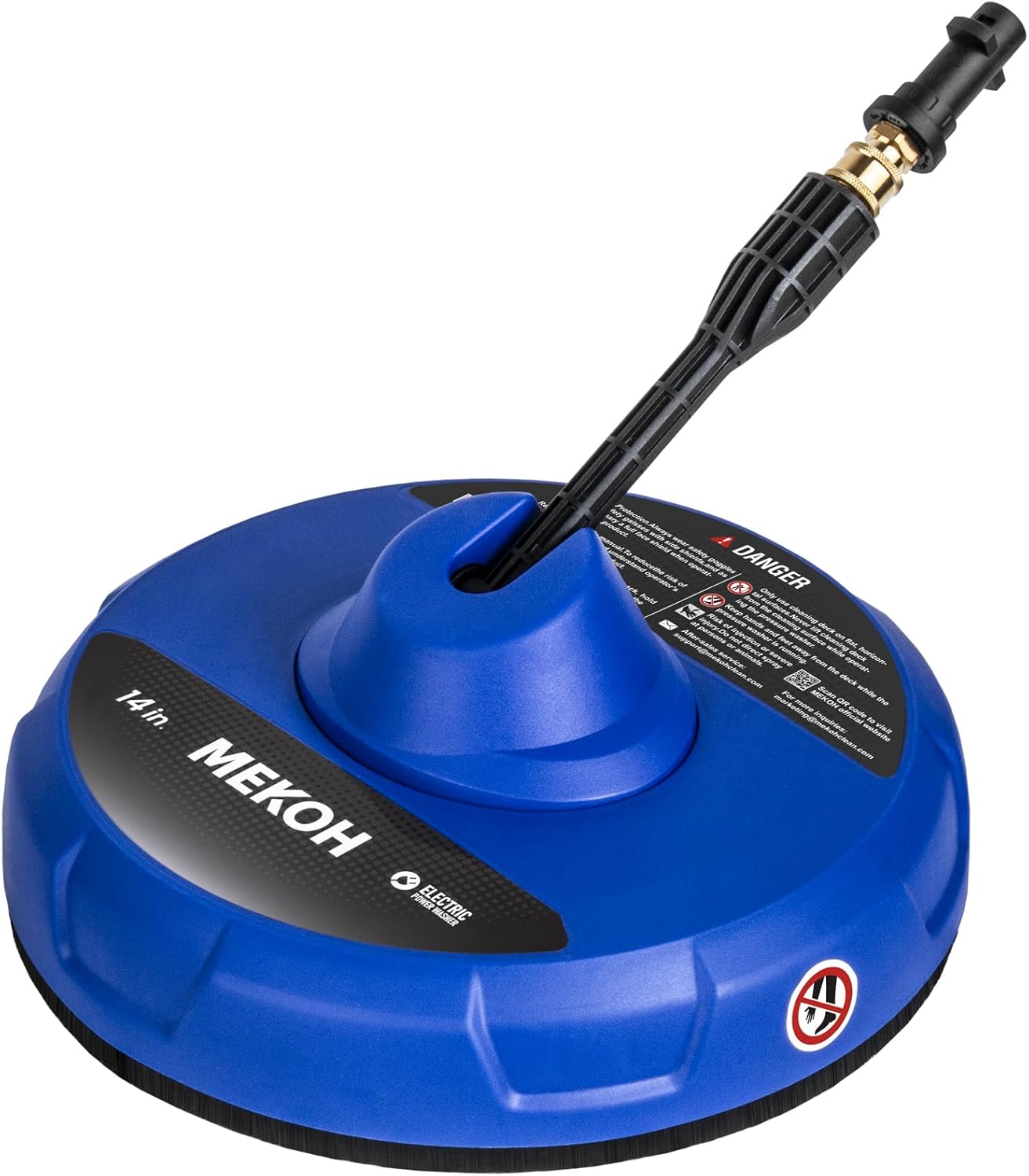 MEKOH Large Patio Cleaner Attachment for Karcher K2–K7 (31cm) – Rotary Surface Cleaner