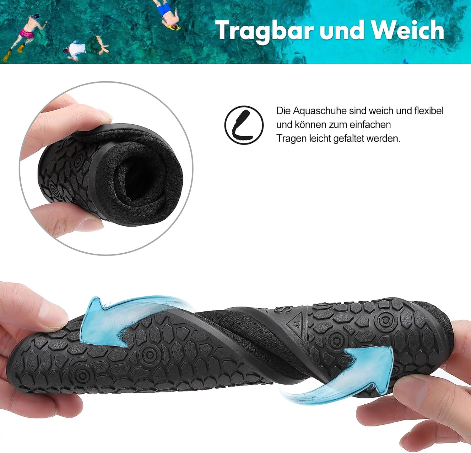 Thumbnail 6 de Sixspace Badeschuhe Gr.34-47