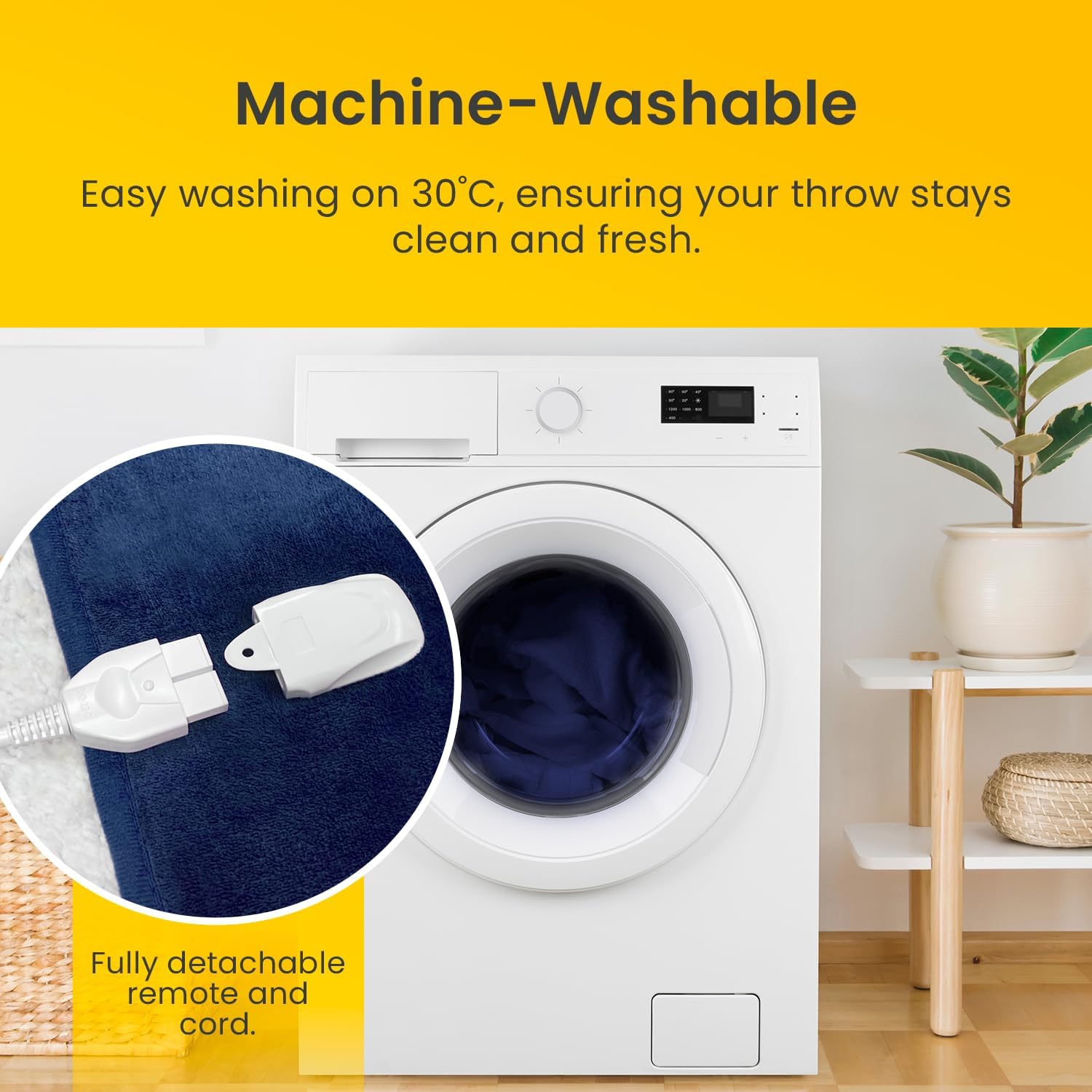 Thumbnail 6 de Cosi Home Luxury Heated Throw 10-hr timer