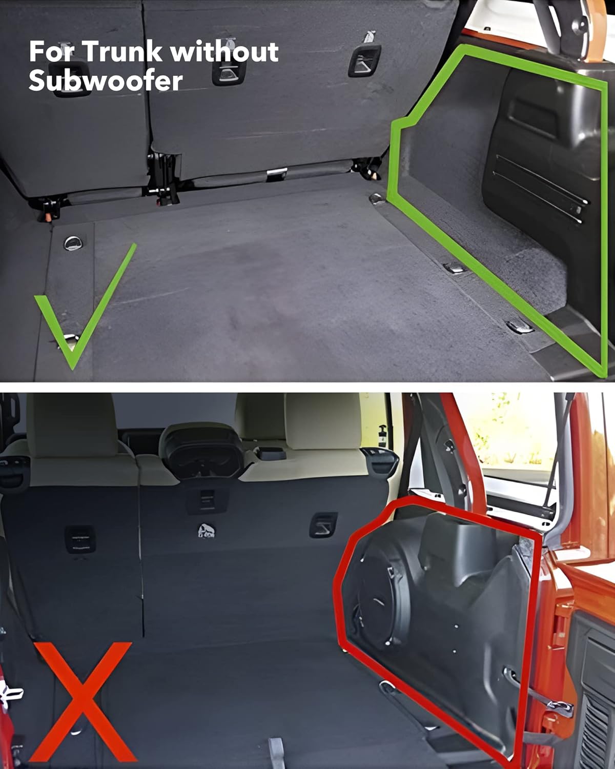 Thumbnail 1 de 3W Floor Mats & Cargo Liner Set for Jeep Wrangler JL (2018–2025) & 2026 Unlimited 4-Door TPE All-Weather Liners