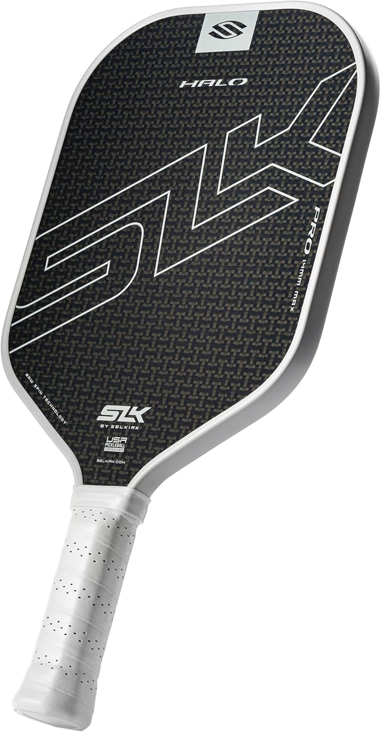 Thumbnail 6 de Selkirk Sport SLK Halo Raw Carbon Fiber Pickleball Paddle