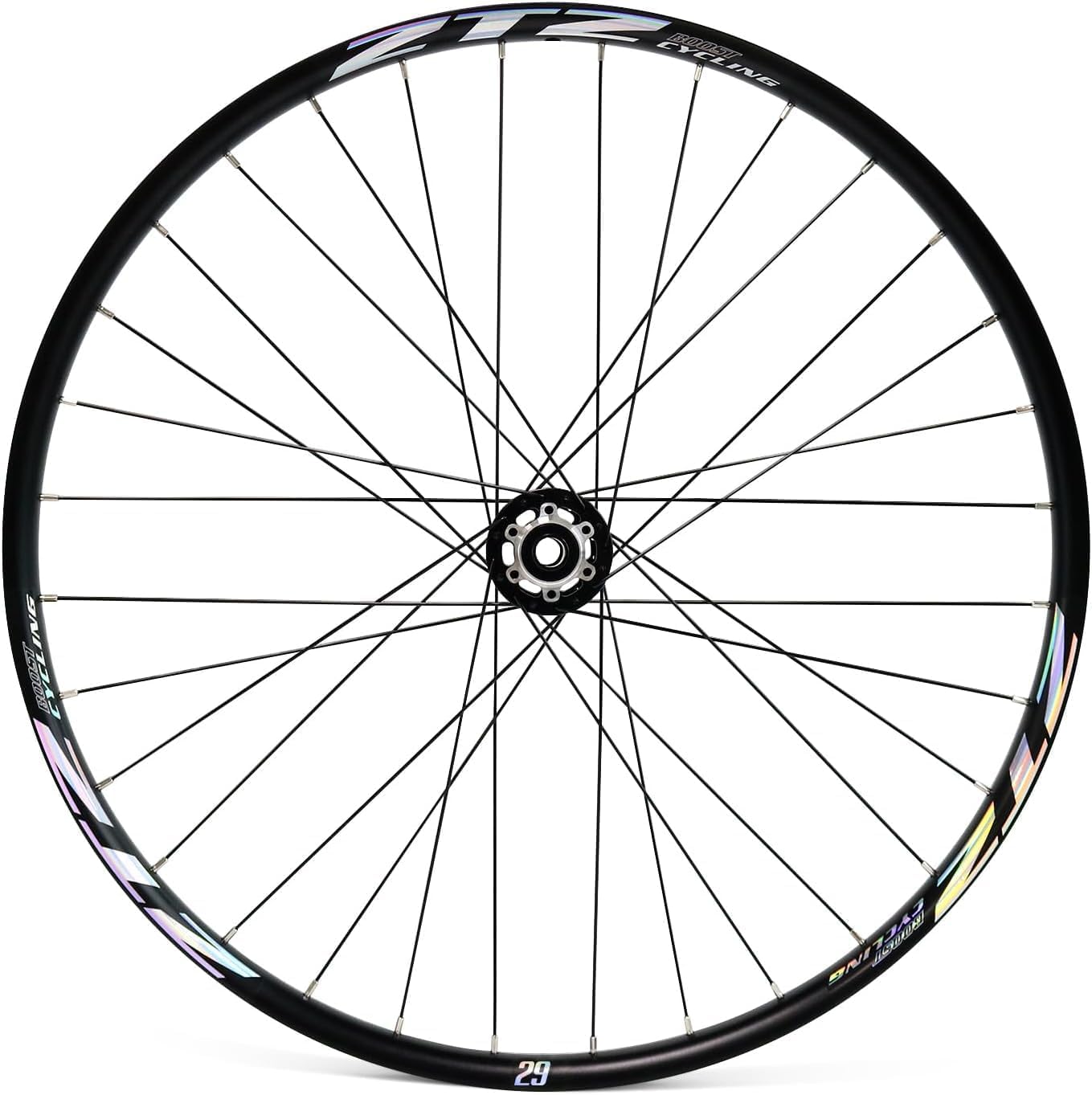 Thumbnail 6 de ZTZ 27,5"/29" Thru-Axle Boost Mountainbike-Radsatz (32 Loch, 32H) für Scheibenbremsen