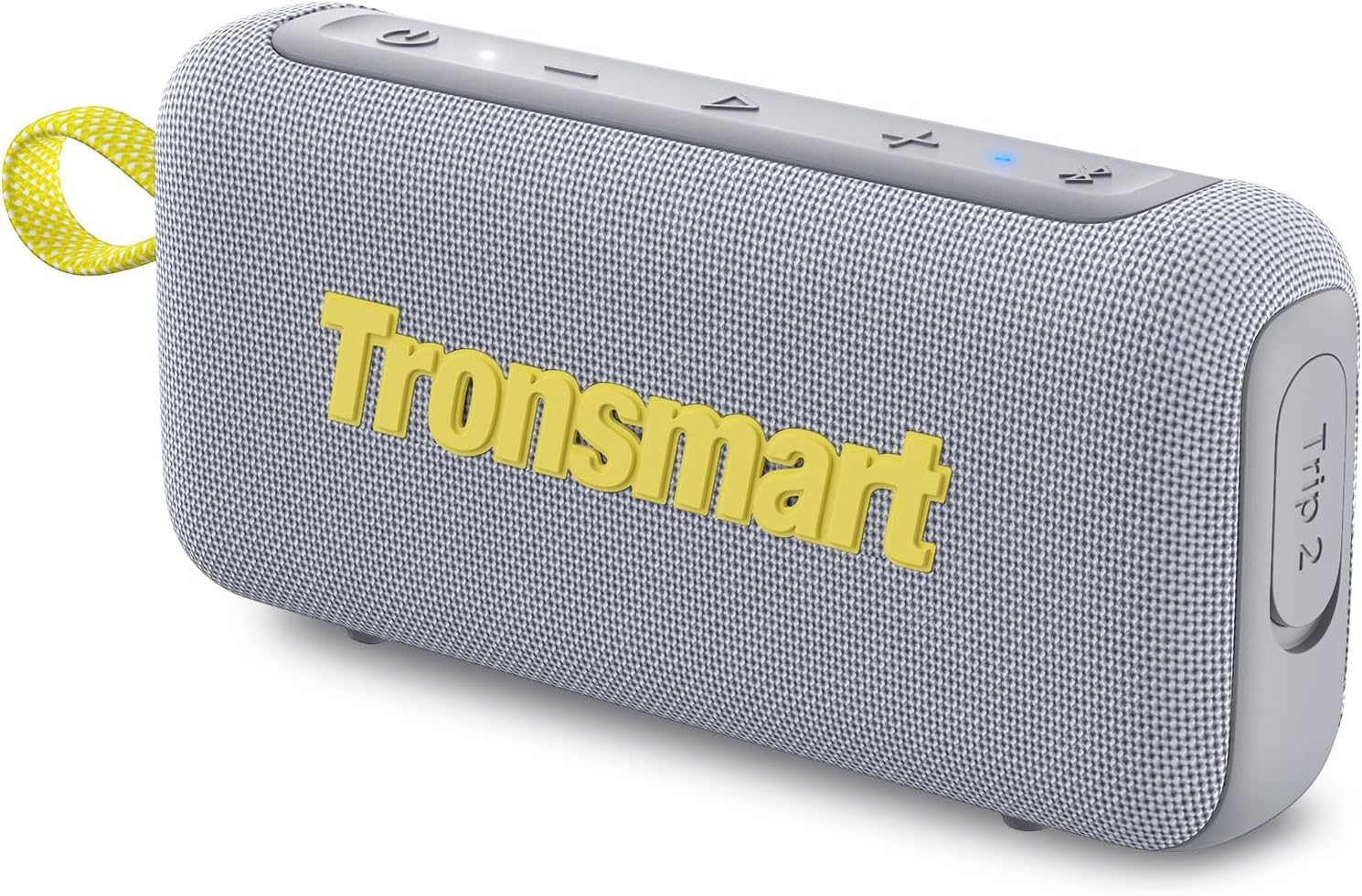 Detalle de Tronsmart Trip 2: altoparlante Bluetooth 5.3 IPX7, suono potente e autonomia da campeggio