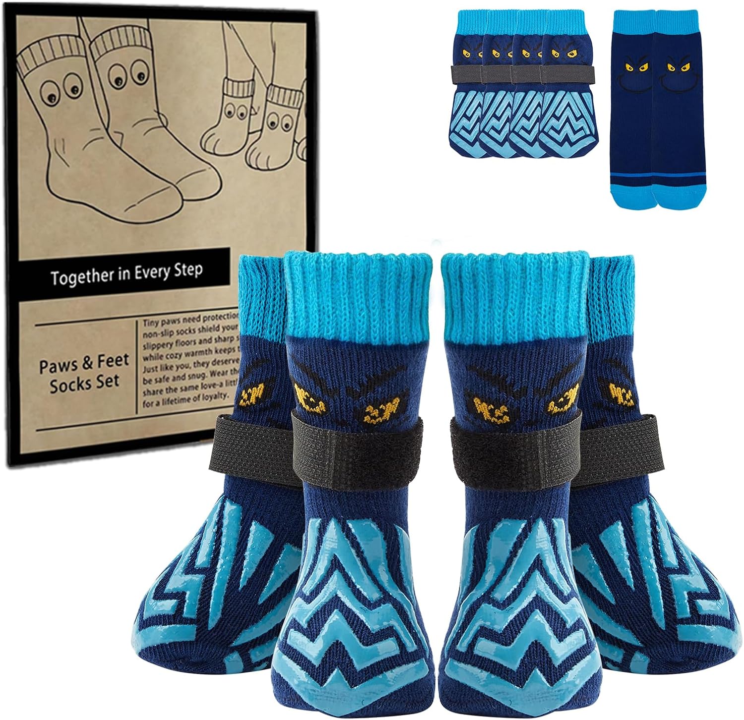 Detalle de Dog Socks and Owner Sock Set 2XL