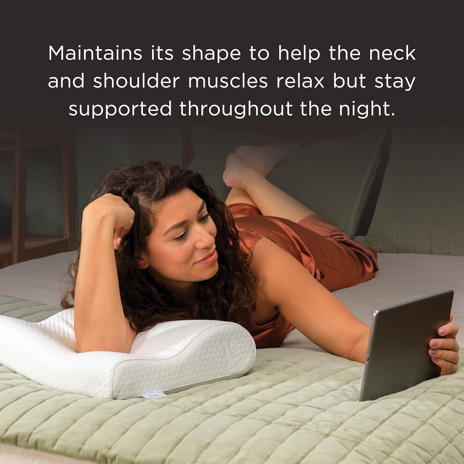 Thumbnail 5 de Tempur-Pedic TEMPUR-Ergo Neck Pillow (Large Profile) — White