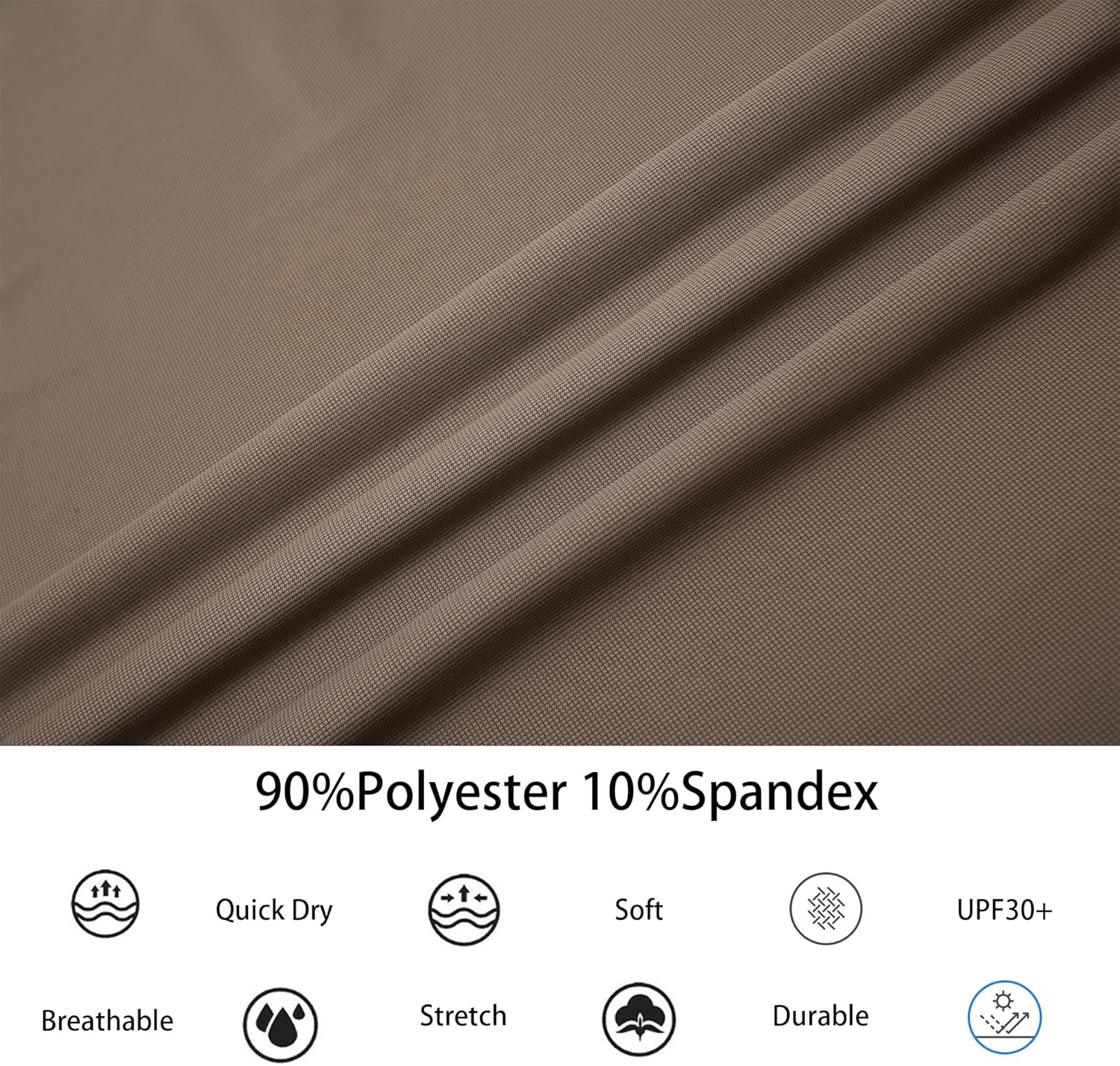 Thumbnail 5 de Alex Vando Mens Golf Shirt: Moisture-Wicking, Quick-Dry Polo for Active Days