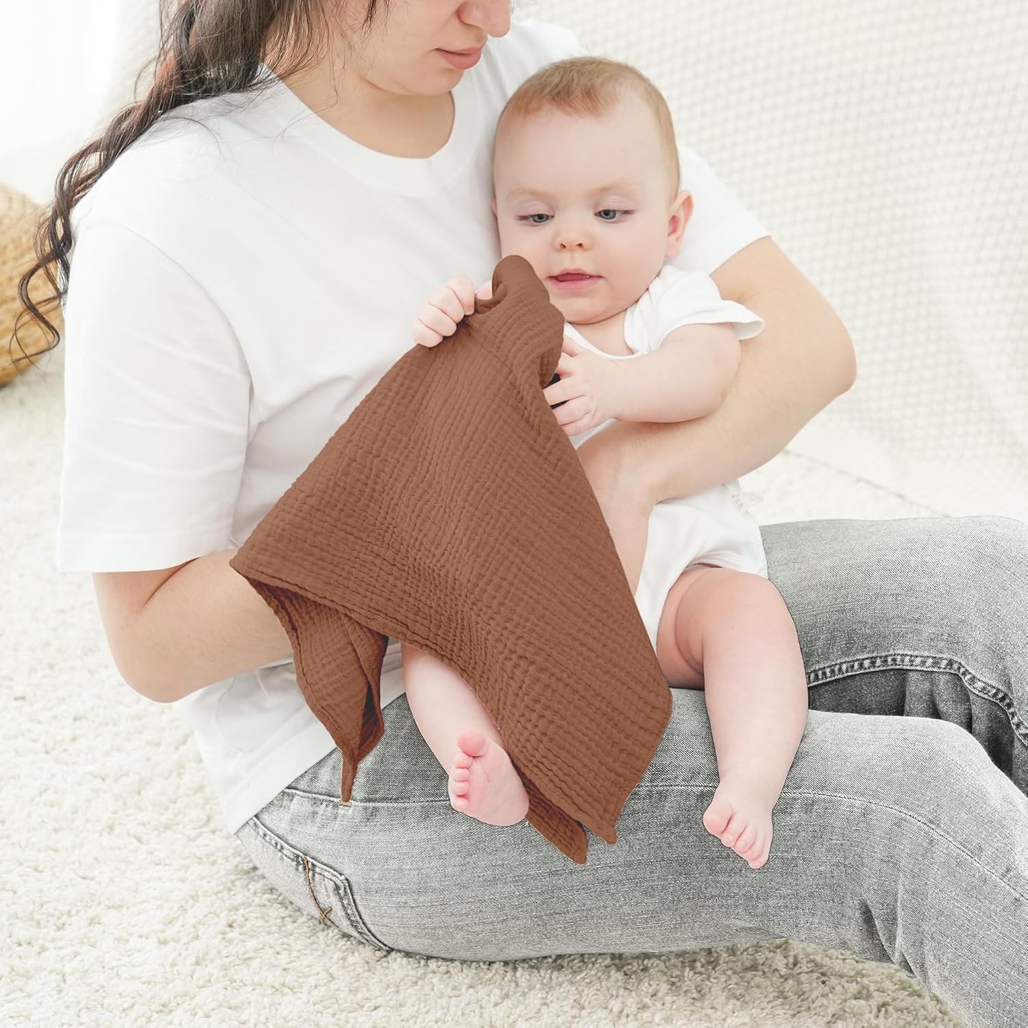 Thumbnail 5 de bearmoss Muslin Squares 60x60 cm baby cloths 6-pack