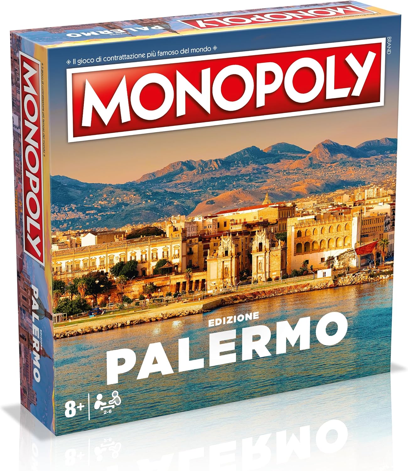 Detalle de Winning Moves Monopoly Palermo: divertimento familiare e scoperta culturale della città