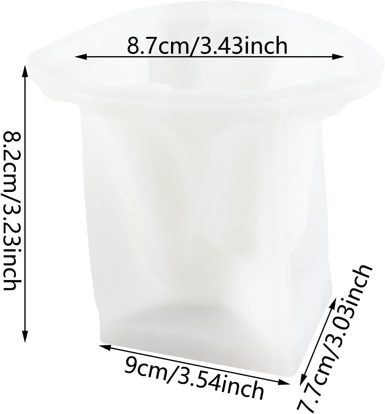 Detalle 2 de XIAOSHUI Ghost Candle Mold Silicone