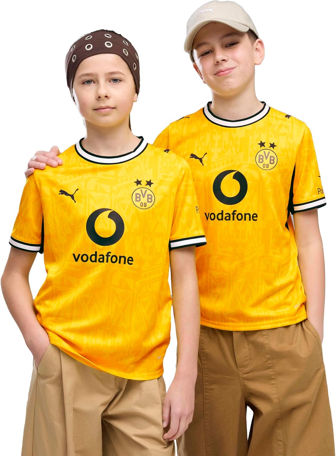 Detalle 2 de Puma Borussia Dortmund Maillot Domicile 2025/2026 – Enfant Replica Jr