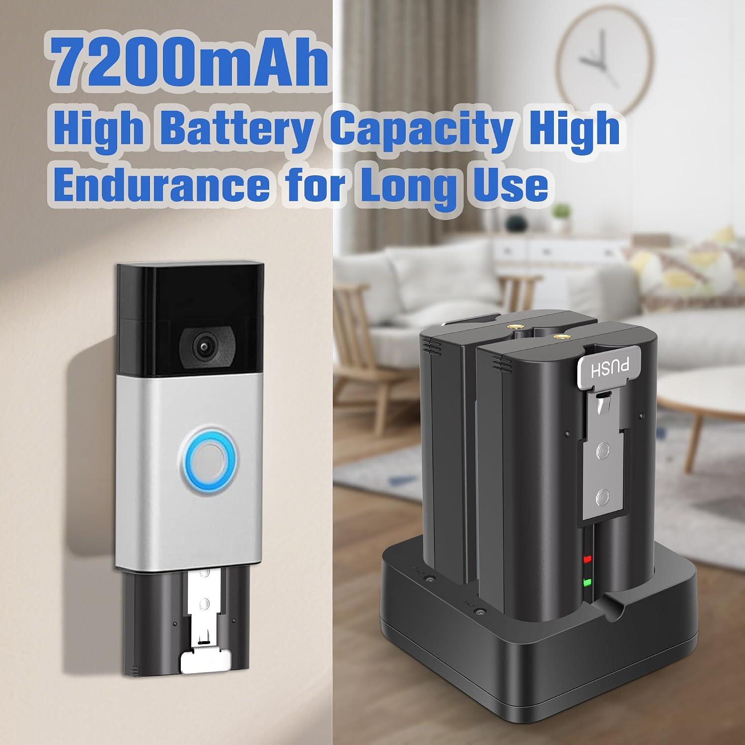 Thumbnail 4 de JYJZPB 7200mAh Quick Release Battery Pack for Ring