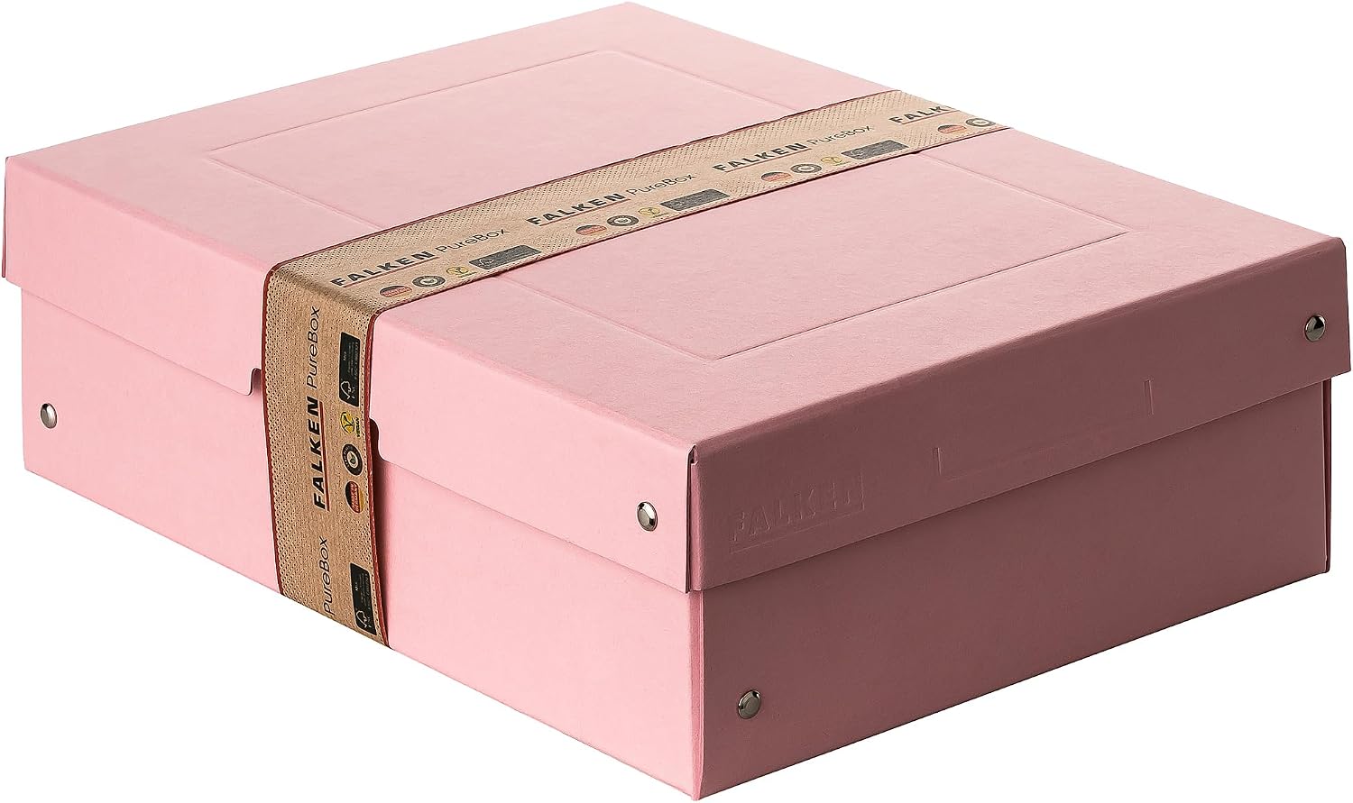 Thumbnail 1 de Falken PureBox Original Pastello – Scatola DIN A4 in cartone FSC, rosa, Made in Germany