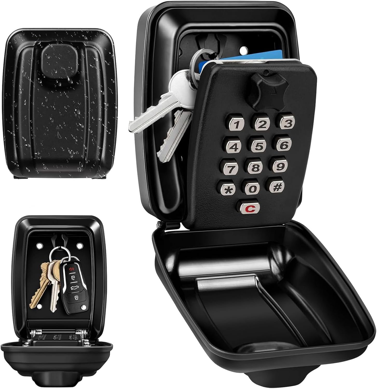 OFFOF Key Safe Wall Mounted 12‑digit