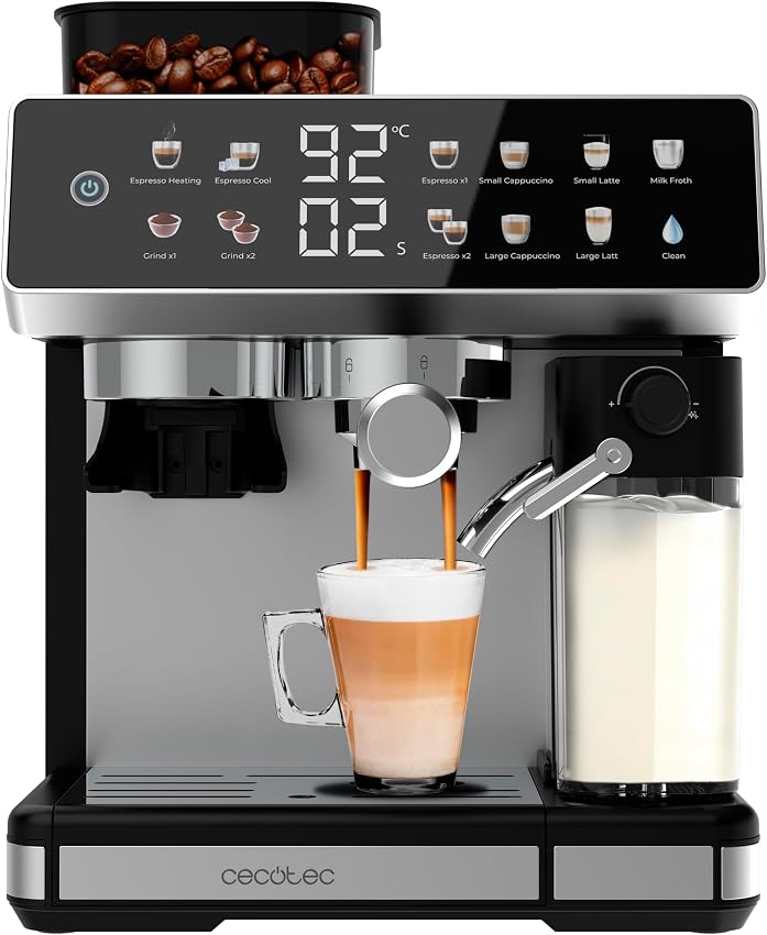 Detalle 2 de Cecotec Power Espresso 20 Touch cafetera 1,8L