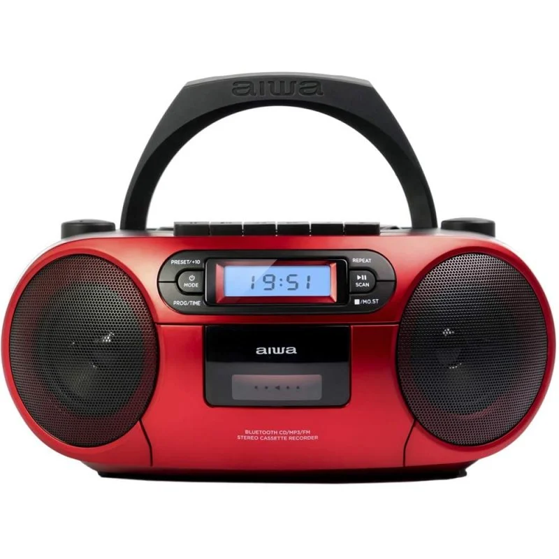 Aiwa BoomBox BBTC-550RD Radio CD Bluetooth 550W 🔊