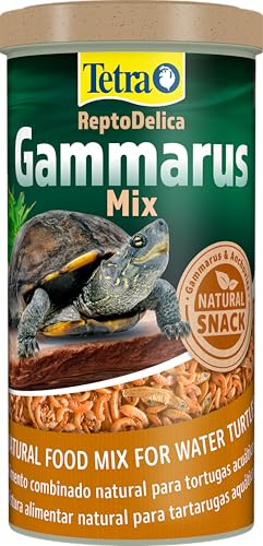 Tetra Gammarus Mix 1 L: snack natural para tortugas acuáticas