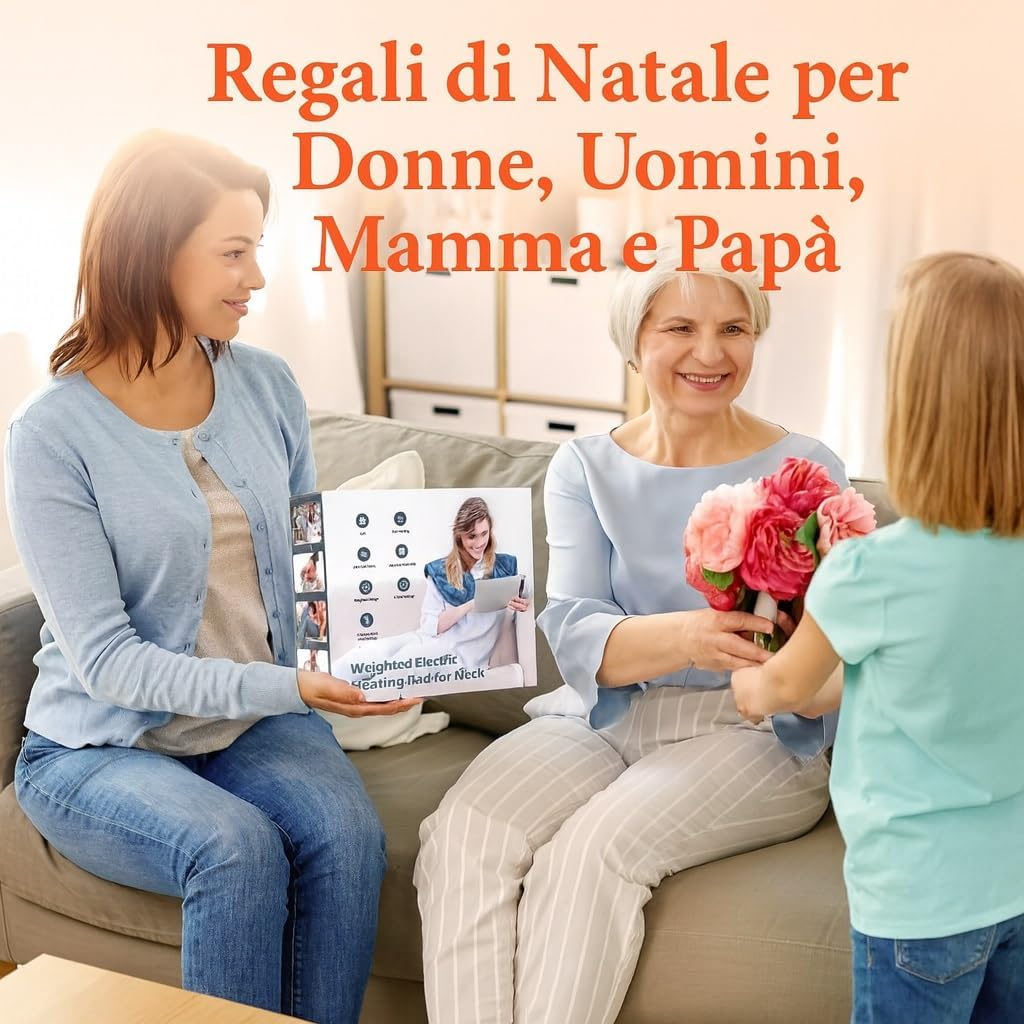 Thumbnail 6 de Cuscino Riscaldante Ponderato 1200g per Collo e Spalle
