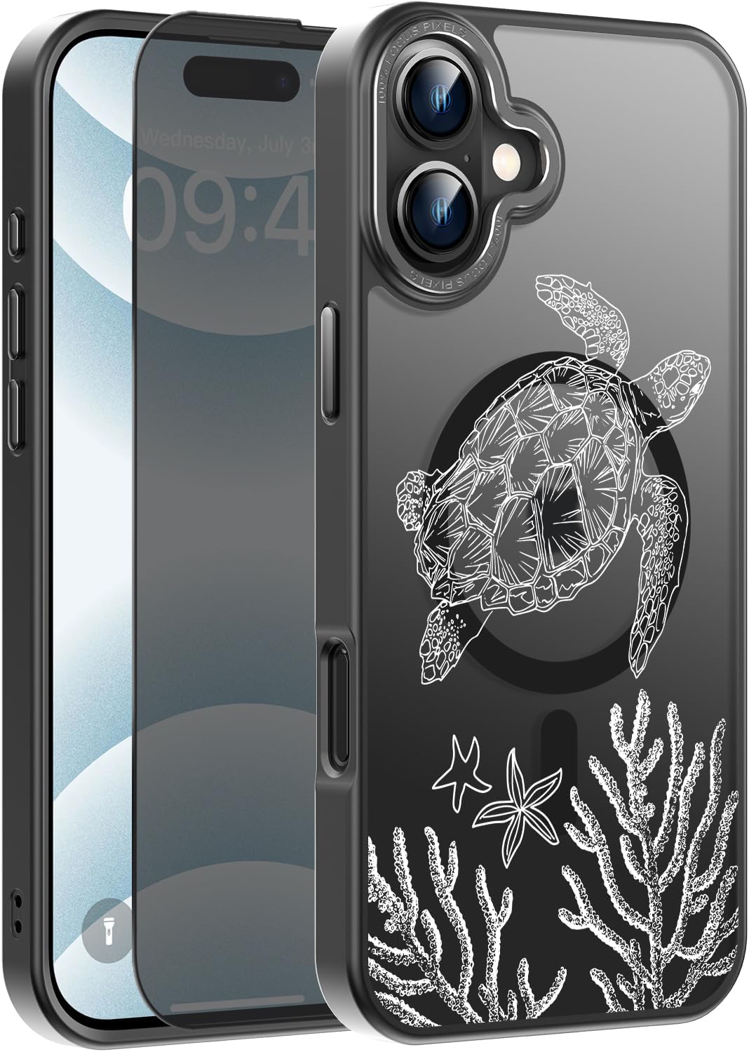 Thumbnail 6 de FUNMIKO iPhone 17 Case with Privacy Screen Protector