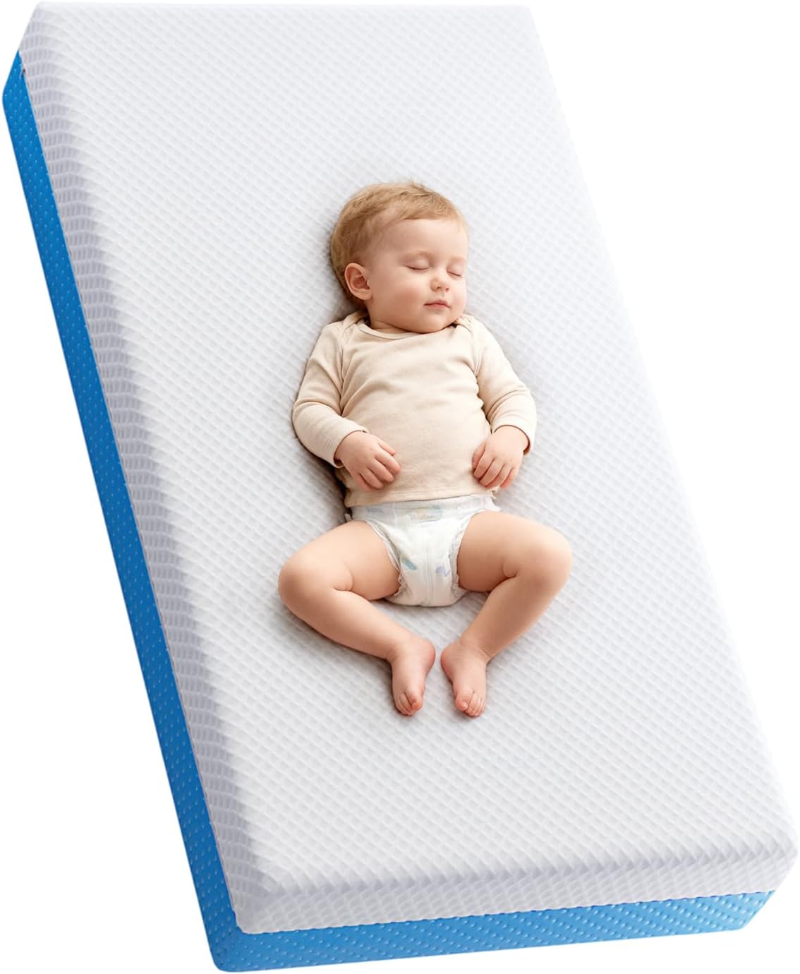 Detalle de Tivellary Memory Foam Crib Mattress