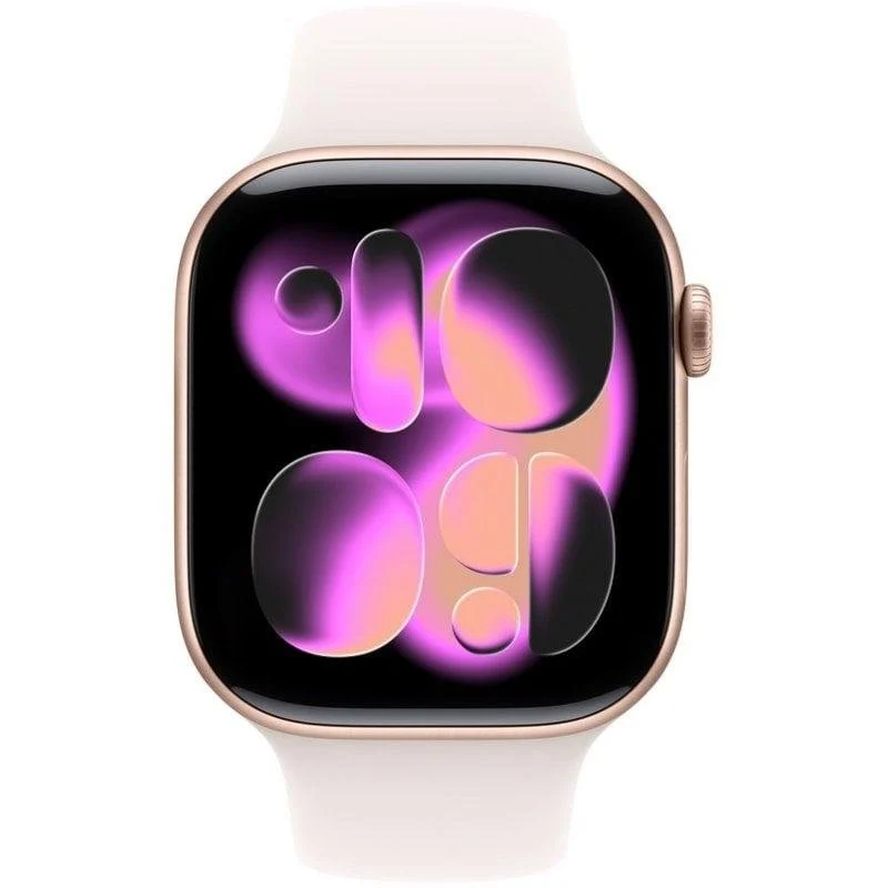 Thumbnail 3 de Apple Watch Series 11 GPS + Cellular 46mm, Caja Aluminio Oro Rosa + Correa Deportiva Rosa Rubor (S/M)