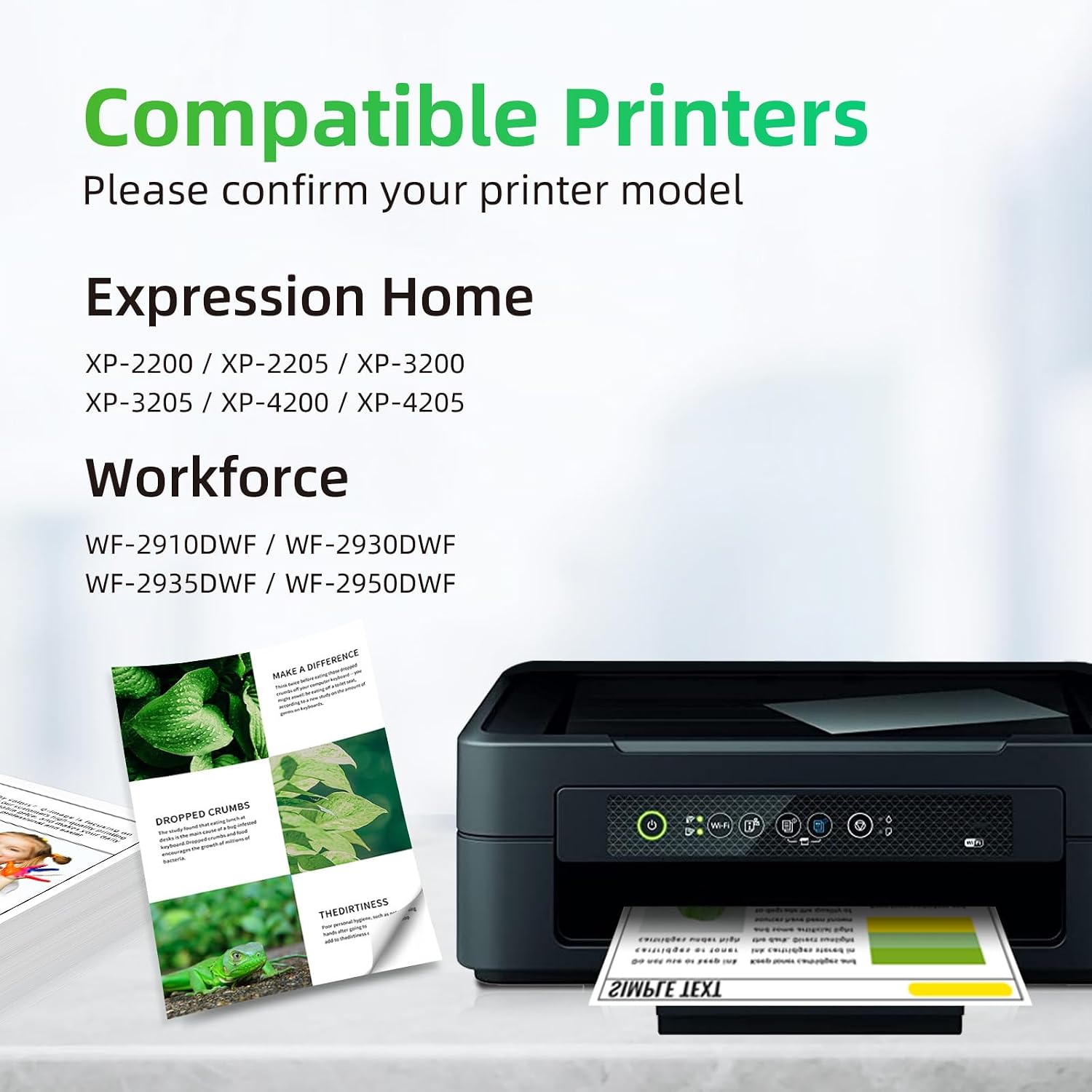 Detalle de Q-image Compatible T604XL ink cartridges multipack (4-pack) for Epson Expression Home & Workforce
