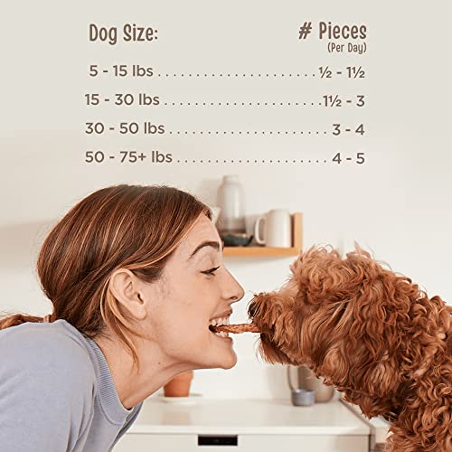 Detalle de Full Moon All Natural Human Grade Dog Treats: Essential Beef Savory Sticks (22 oz)