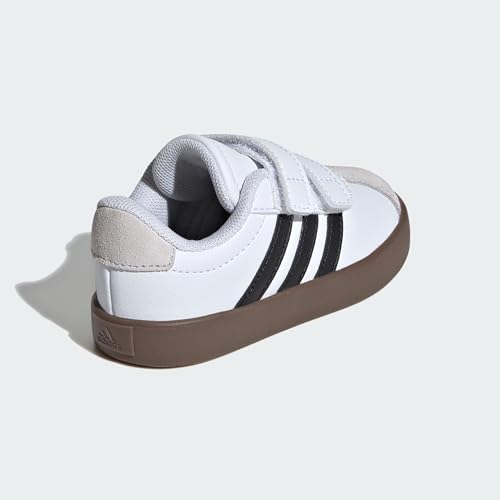 Thumbnail 7 de adidas Mixte Enfant VL Court 3.0 Shoes — Cloud White/Core Black/Grey One, 29 EU