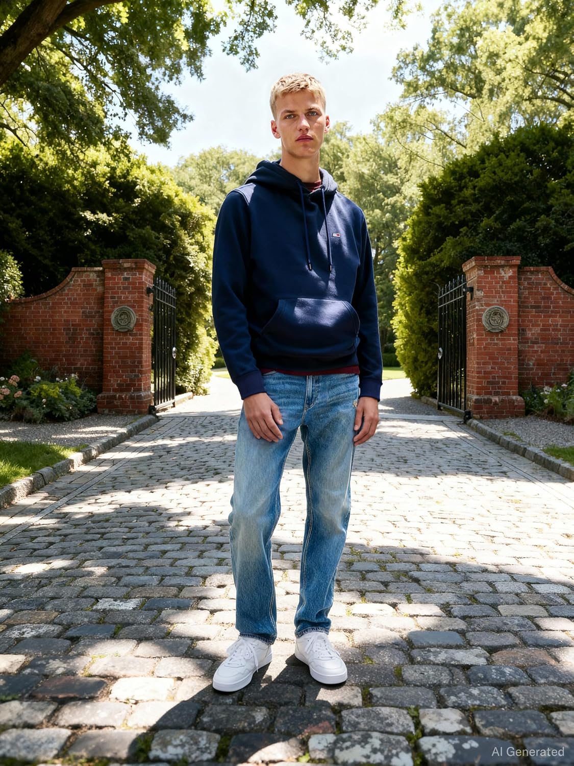 Thumbnail 3 de Tommy Jeans Herren Hoodie TJM Regular mit Kapuze – klassischer Kapuzenpullover für Alltag & Sport