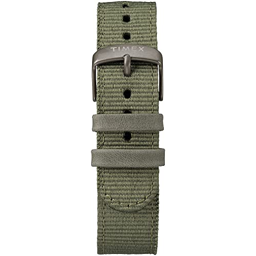 Detalle de Timex Expedition Scout TW4B14000: Orologio da uomo con cinturino in tessuto verde, 40 mm