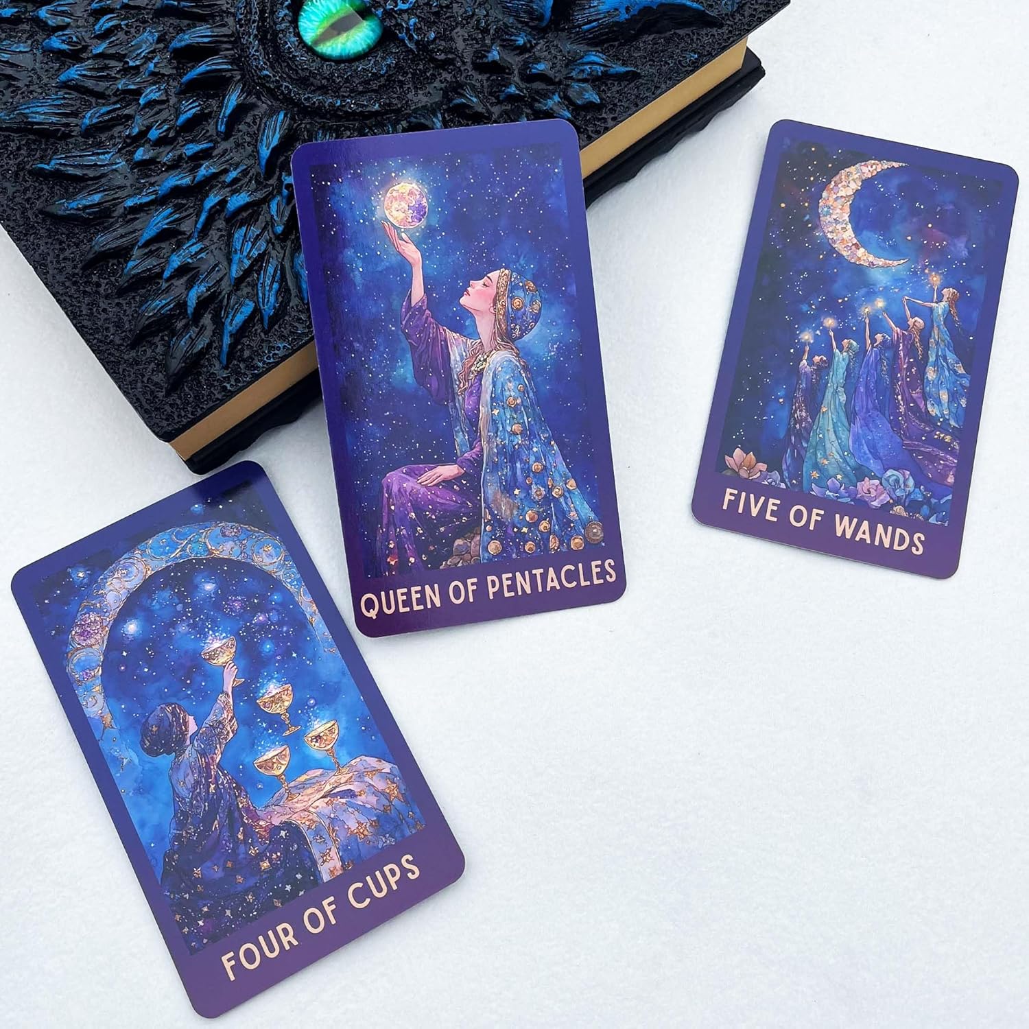 Detalle 2 de Celestial Tarot Deck, 78 Cards
