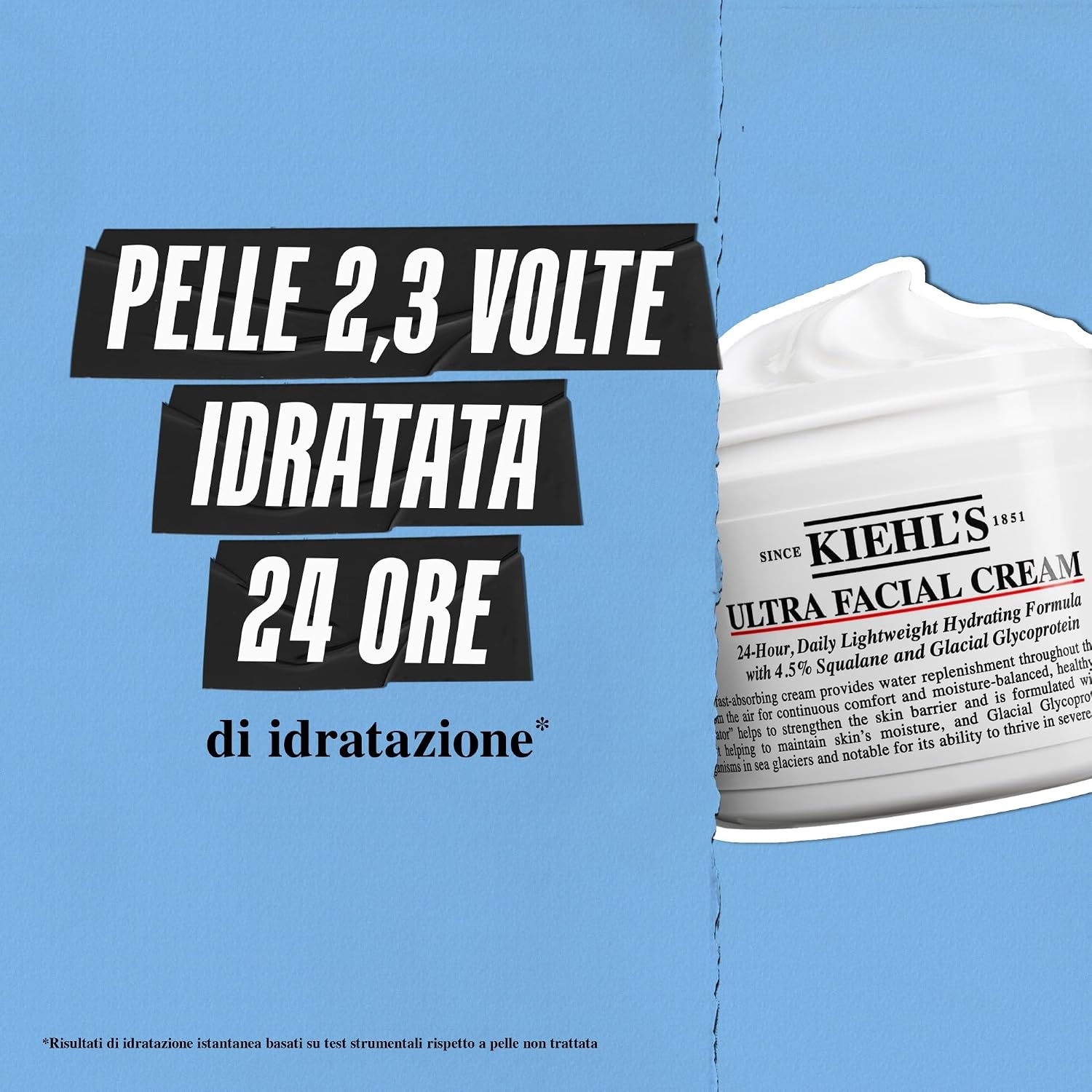 Detalle de KIEHL'S Ultra Facial Cream + Crema contorno occhi all'avocado 7 ml: idratazione duratura e cura mirata