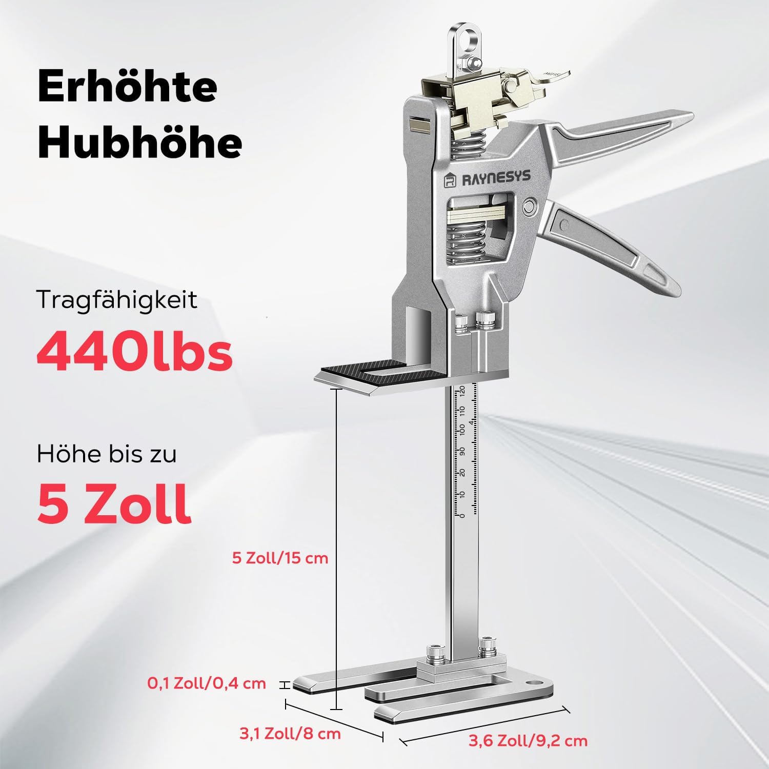 Detalle 1 de Raynesys Arbeitssparender Armheber 12 Zoll