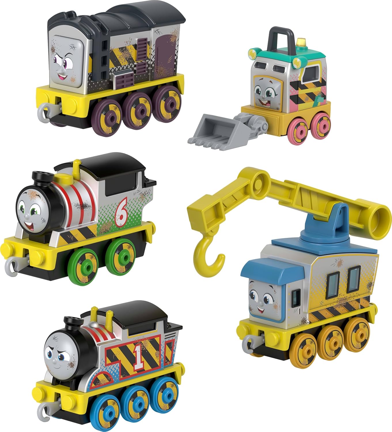 Detalle de Thomas & Friends diecast train set 5 engines