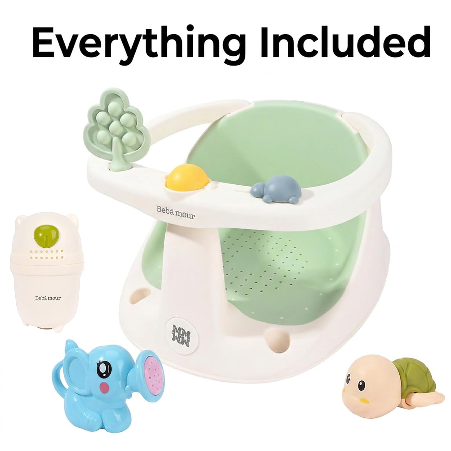 Thumbnail 6 de Bebamour Baby Badesitz 6 Monate+ – Rundum-Ergonomie, rutschfest & sicher baden