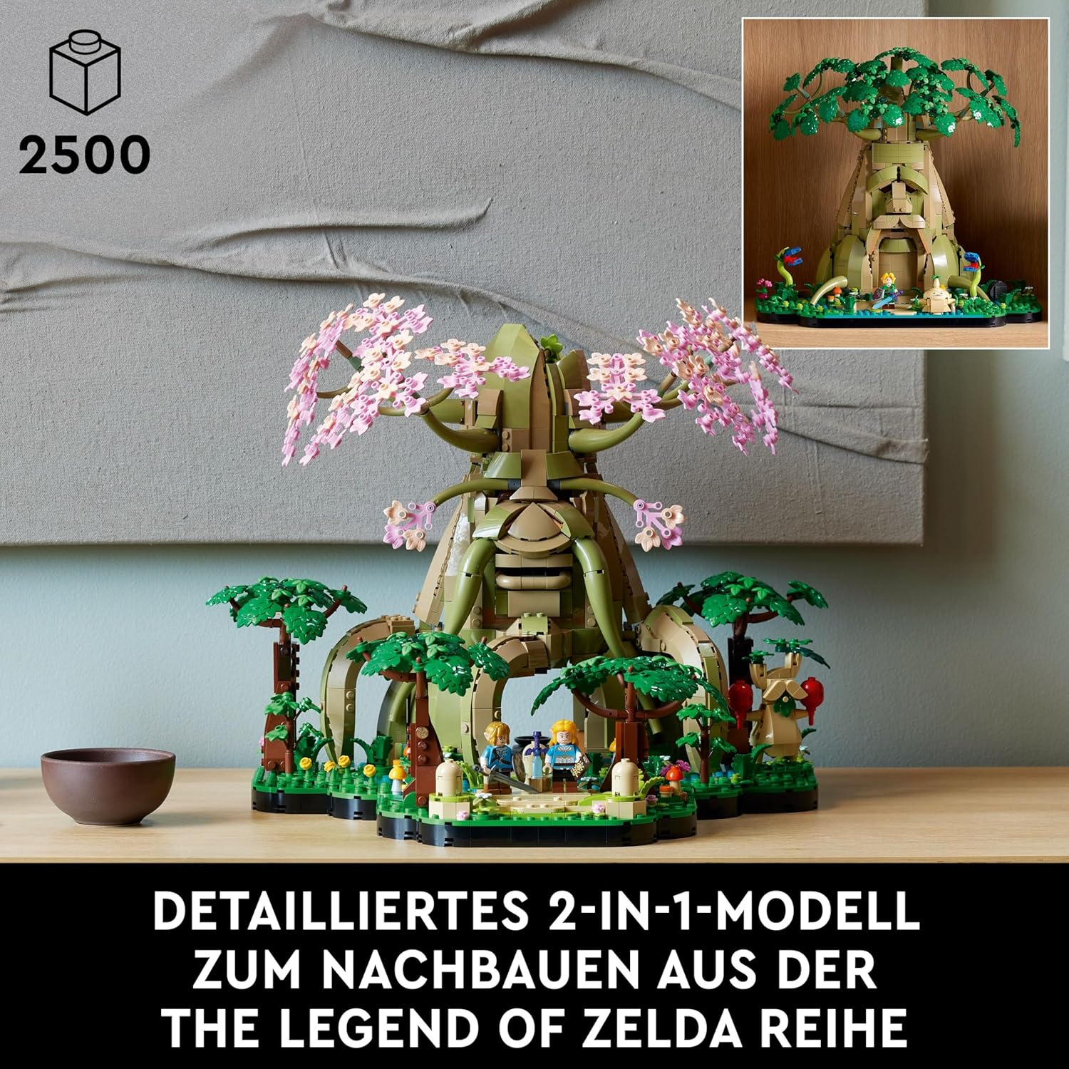 Thumbnail 1 de LEGO The Legend of Zelda Deku-Baum 2‑in‑1 Sammlerset 77092