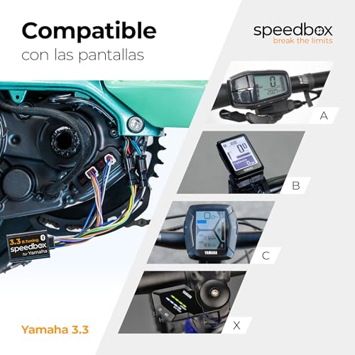 Detalle 2 de SpeedBox 3.3 para motores Yamaha PW-X3, PW-S2 y YDX-Moro: chip de tuning con límite de velocidad ajustable