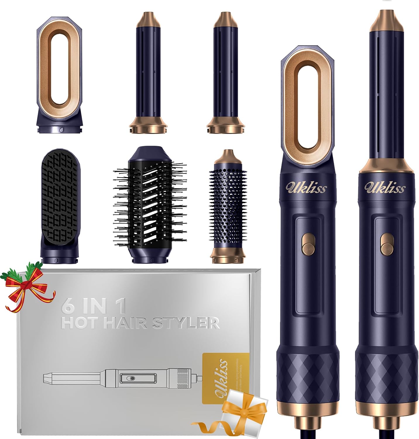 Detalle de UKLISS Hair Styler 6 in 1 Phon Spazzola 💇♀