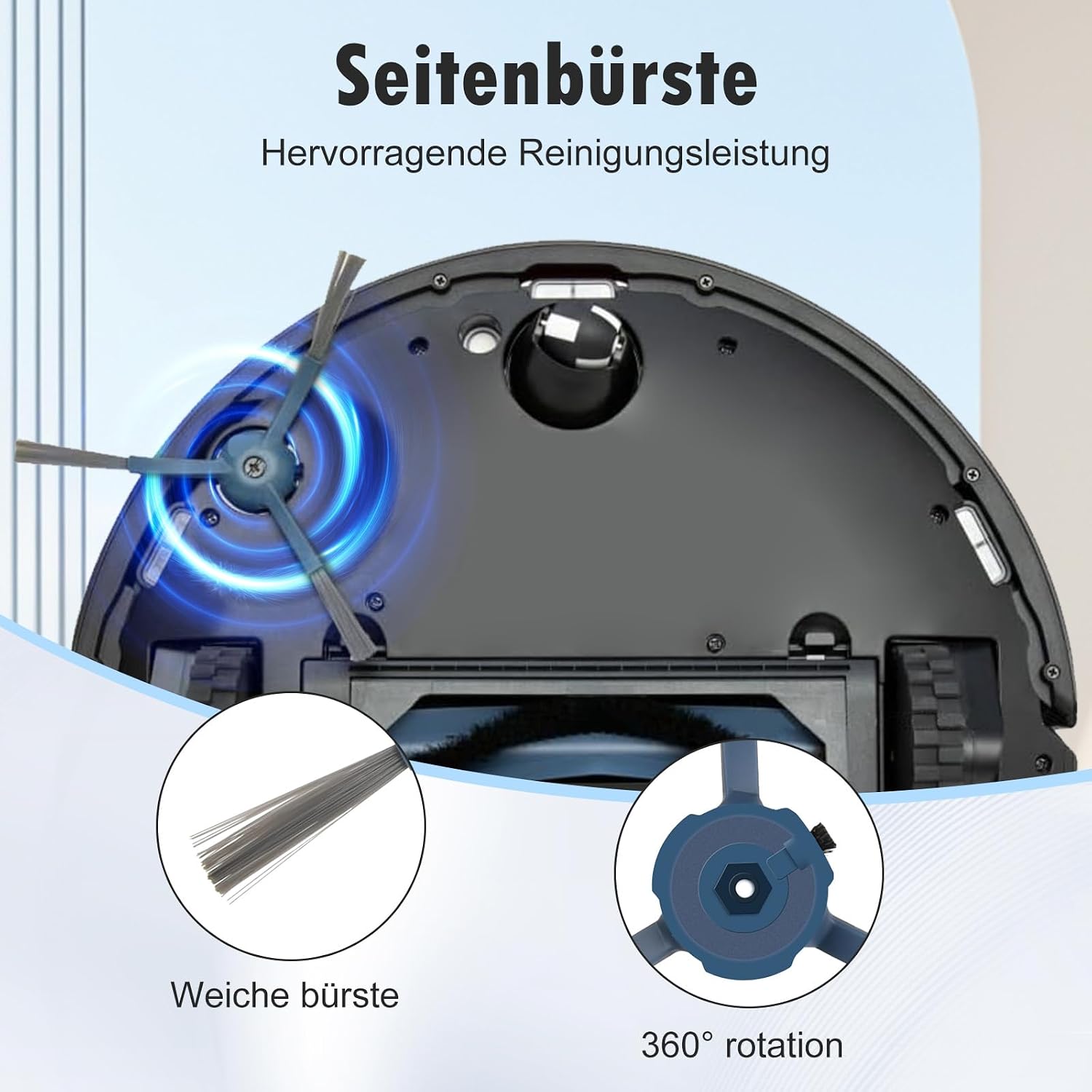 Detalle 2 de Fenkabs Omni C20 19-delige accessoireset voor Eufy robotstofzuiger