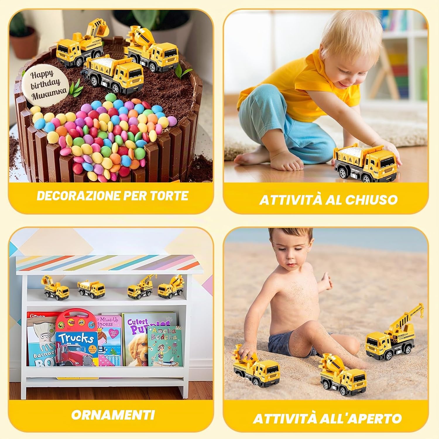 Thumbnail 6 de EUCOCO Camion Giocattolo 5 in 1 per bambini 1-6 anni