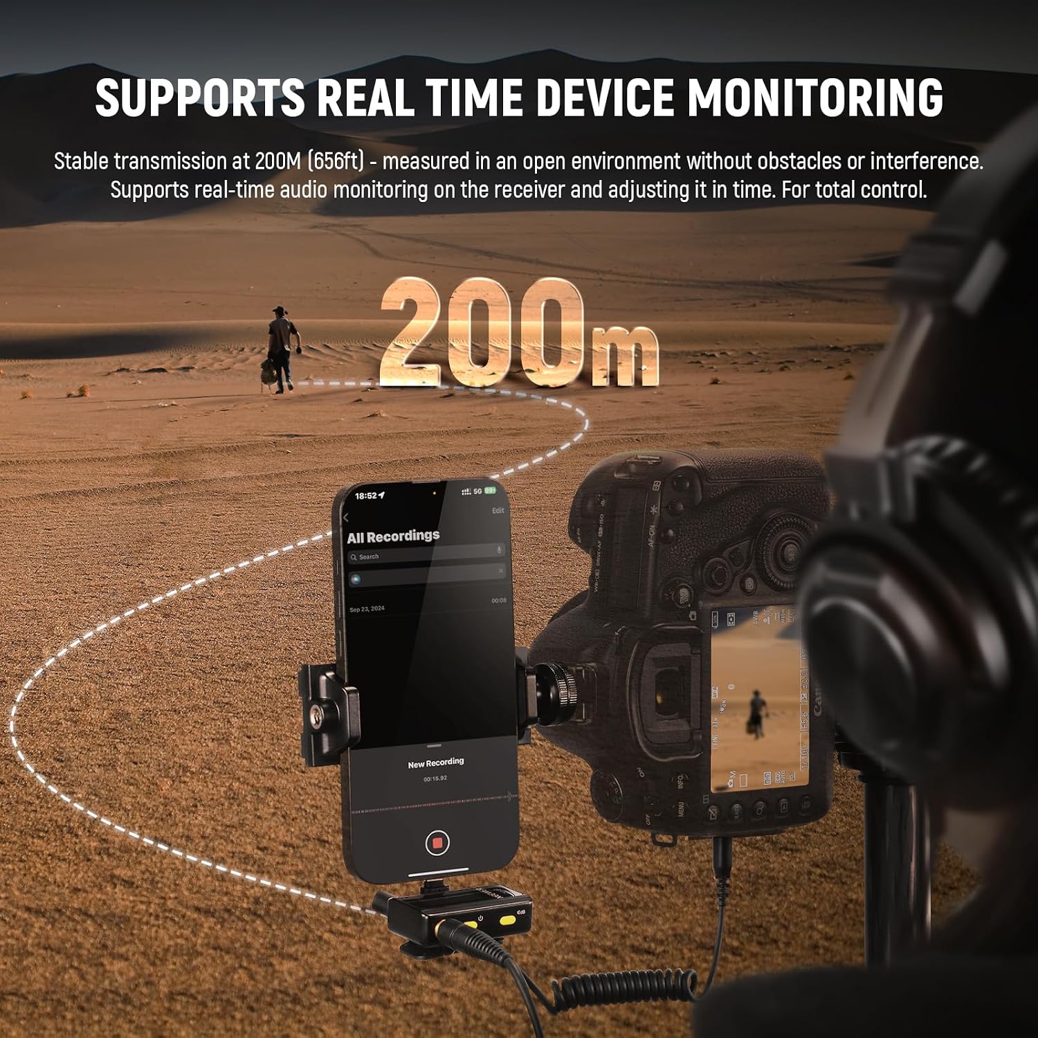 Thumbnail 6 de NEEWER CM28 Wireless Lavalier Microphone System