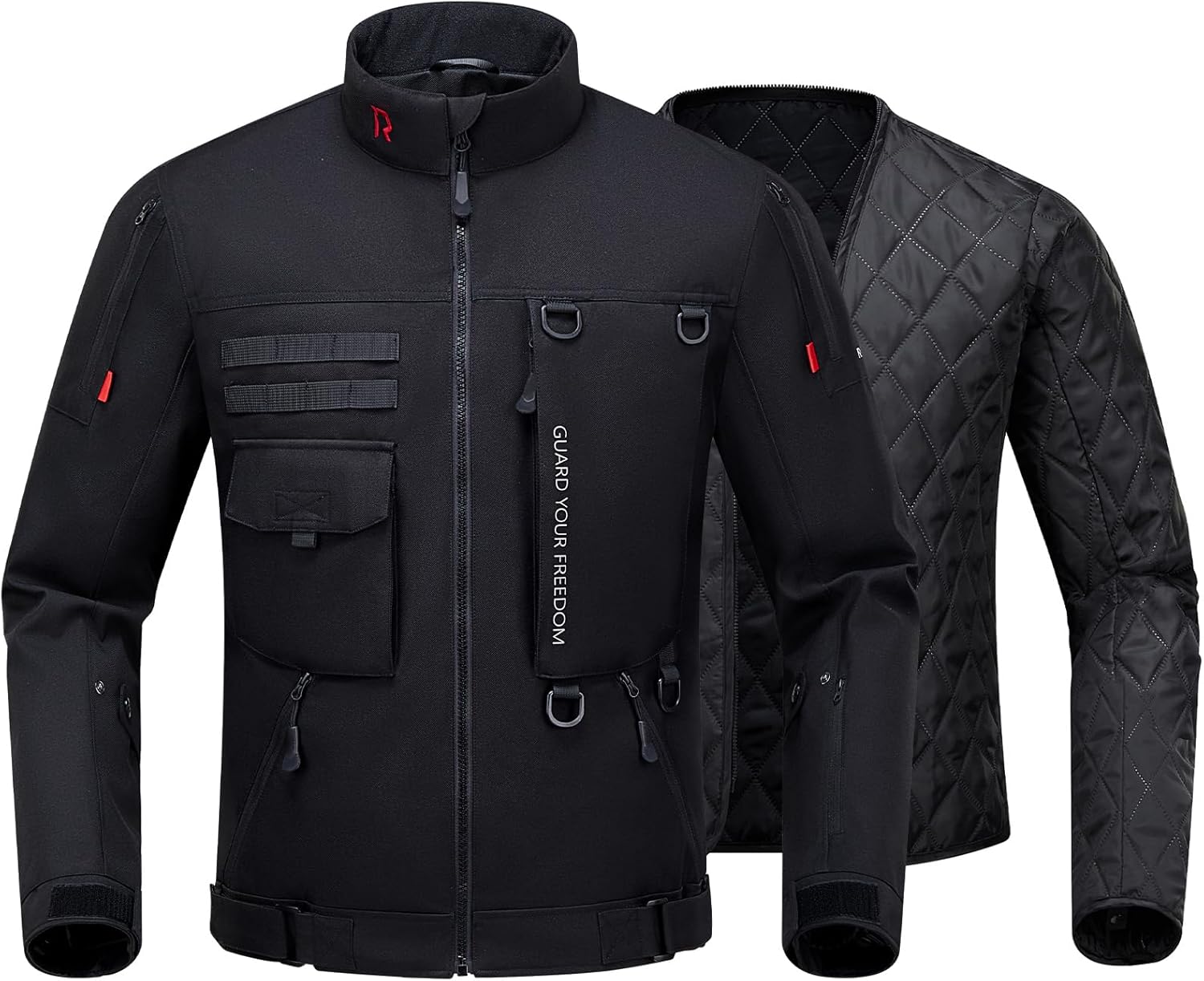 RIDEIRON Chaqueta de Moto Invierno CE Clase A