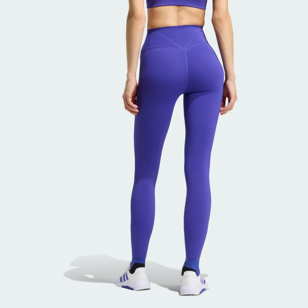 Thumbnail 1 de Mallas largas de entrenamiento Optime Contour de Adidas (Color violeta) – ficha y guía de compra