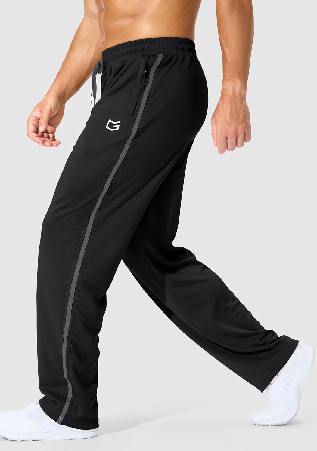 Detalle 2 de Men's Athletic Sweatpants, Polyester Mesh