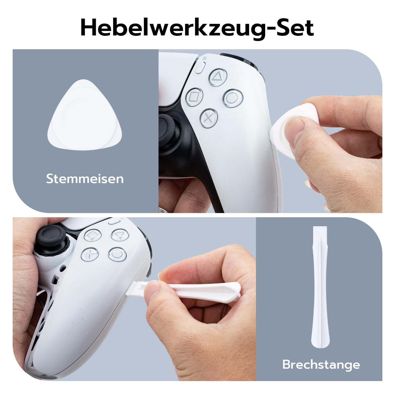 Thumbnail 4 de McBazel TMR-Ersatz- & Reparatur-Jeystick-Kit für PS5 DualSense (Analog, No Drift)