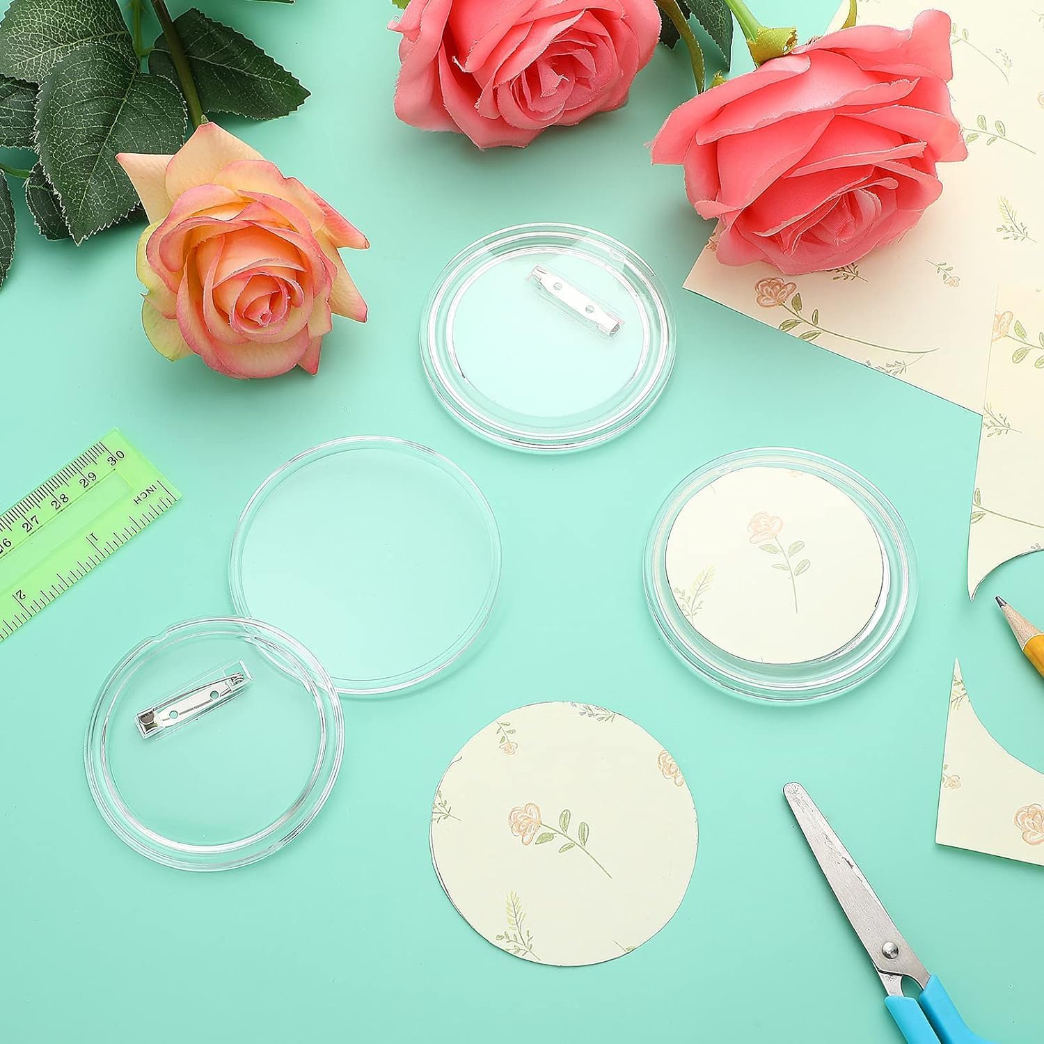 Thumbnail 6 de DIY Button Maker Acryl 40 Stück