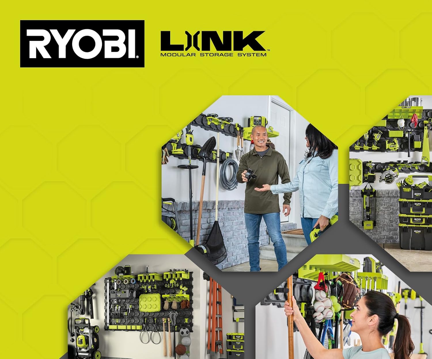 Thumbnail 3 de RYOBI RSLW403 Porta prodotti per la pulizia per Link System - Capacità 9 kg