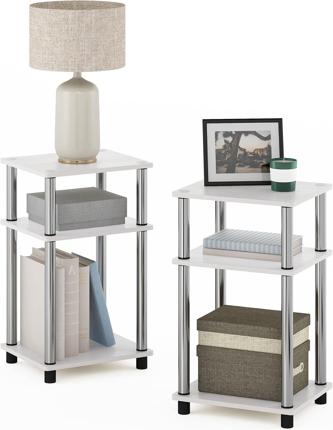 Detalle de Furinno Just Tavolino Turn-N-Tube 7 kg 🛋